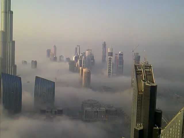 middelalderlig Træde tilbage prøve Dubai, Burj Khalifa, Above the Clouds. - YouTube