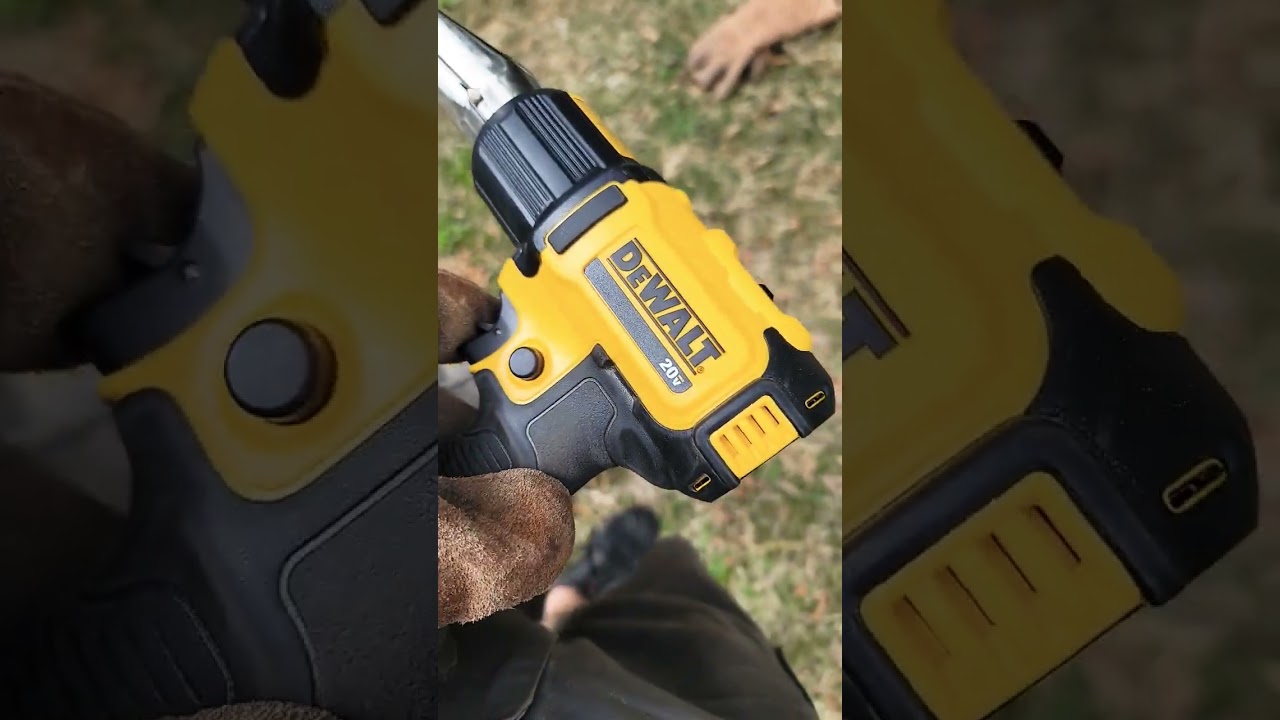 All New Dewalt Cordless Heat Gun REVIEW! #heatgun #dewalt 