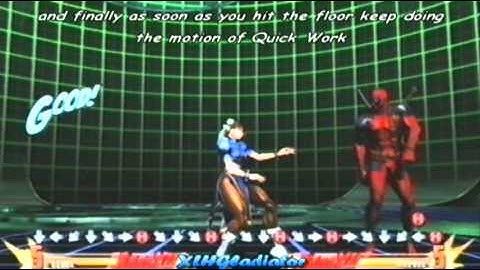 Marvel vs Capcom 3 - Deadpool - Mission Mode Tutorial