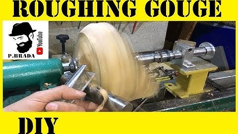 Roughing Gouge DIY recycling a crankshaft