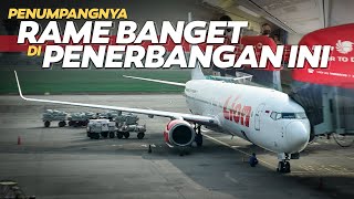 MUDIK LEBARAN KE RUMAH ISTRI 😍‼️ Ramainya Penumpang Membludak Penerbangan Lion Air Medan-Banda Aceh