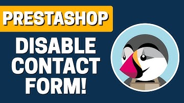 How To Disable Contact Form Prestashop