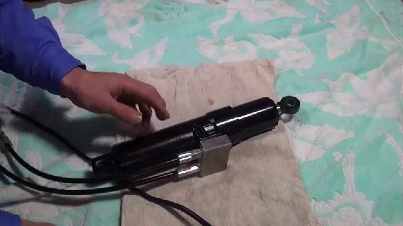 カヤバ Mini-Motion Package 改造方法（シリンダーとポンプ本体の分離 