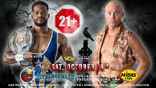 LDJ vs. Dezmon King (VCW - 18 Oct 2025)