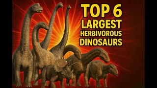 TOP 6 LARGEST HERBIVOROUS DINOSAURS (JWE2) | Jurassic Wilderness
