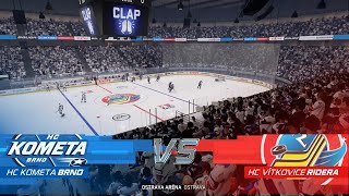 NHL 23 | HC Vítkovice Ridera - HC Kometa Brno | ELH | XSX