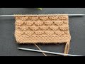 Beautiful knitting pattern for sweater. @USHACreations