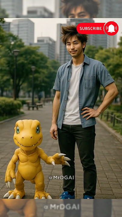 Digimon in Real Life: Tai & Matt Look INSANE! #digimon #digimonadventure #shorts