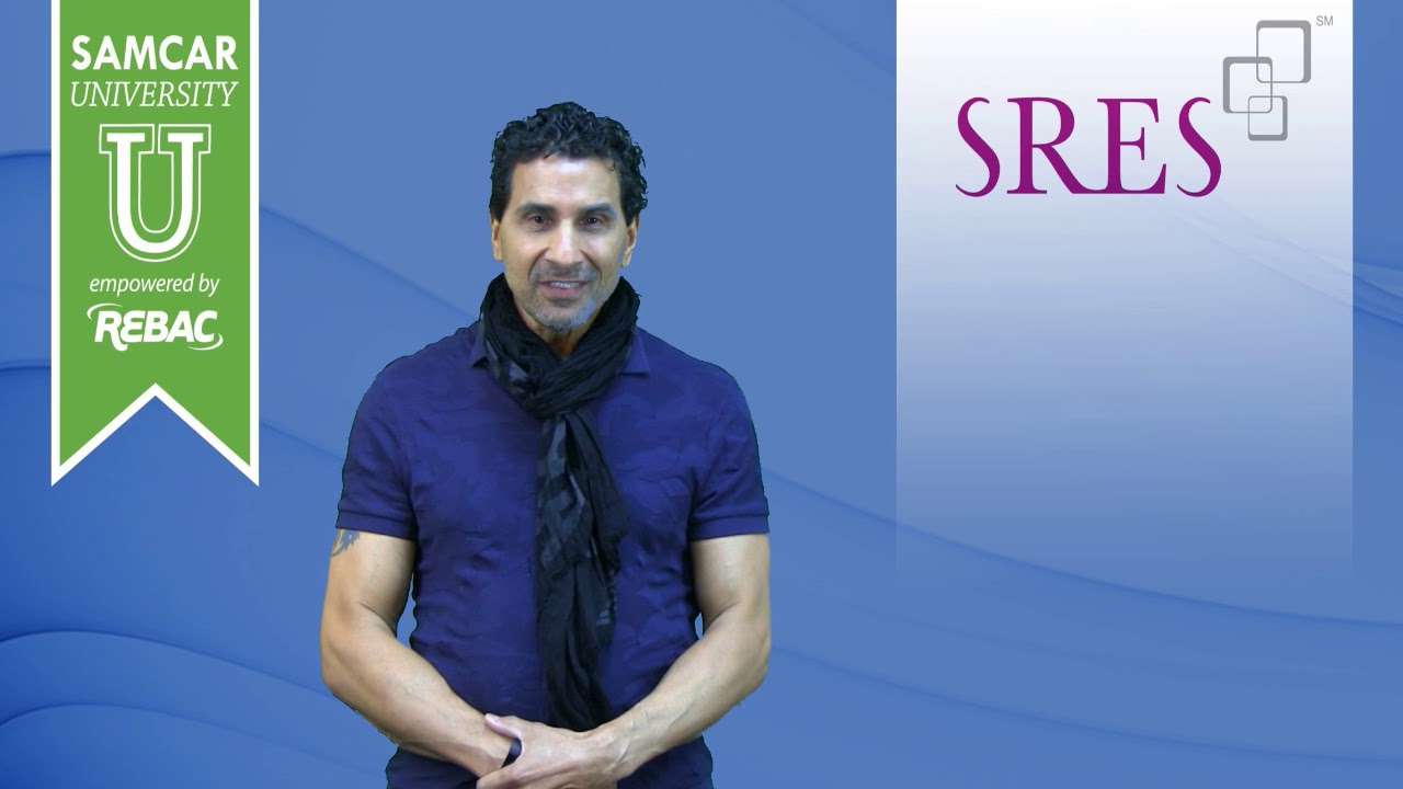 Felix graduated from his SRES course - He liked his Instructor Bobbi Decker