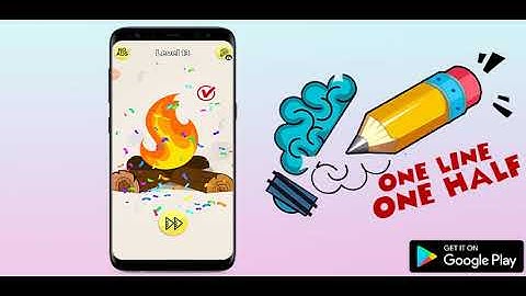 Draw Puzzle: One Line One Half