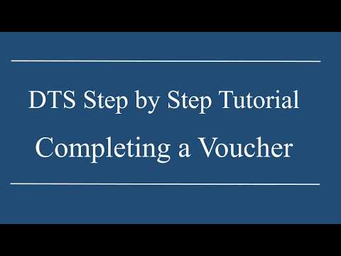 514th AMW DTS Step by Step Tutorial   Completing a Voucher
