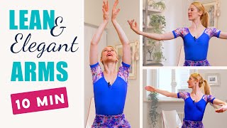 How To Get Lean Ballerina Arms For Women (No Equipment)