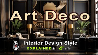 ART DECO - Interior Design Style Explained by Retro Lamp