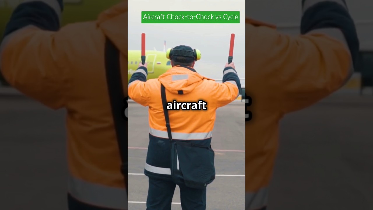 Aircraft Cycle vs Chock-to-Chock Record