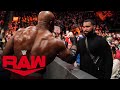 Bobby Lashley shows respect to Olympic Gold Medalist Gable Steveson: Raw, Dec. 13, 2021