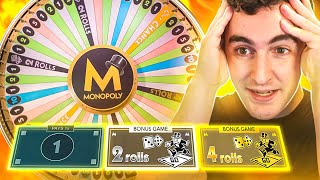 High Betting strategy on Monopoly Live Casino