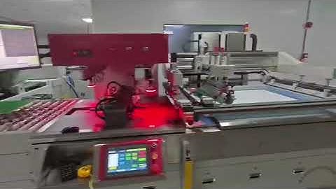 Fully Automatic Double-sided PCB Printing Machine #screenprinting #uvprinting #ccd