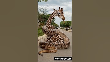 Giant Python Attacks Giraffe – You Won