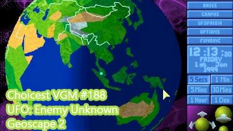 Choicest VGM - VGM #188 - UFO: Enemy Unknown - Geoscape 2