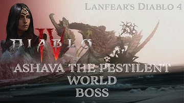 Ashava the Pestilent World Boss - Diablo 4 - Server Slam - Tip
