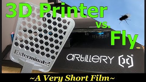 Practical 3D Print #1 ~ The FLYSWATTER ~ Actually Useful!!!