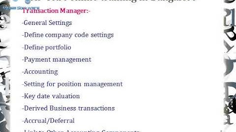 SAP treasury risk managementTRM online training  free demo classes in usa,uk