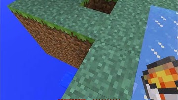 Minecraft 1.9 Release 5 - SkyBlock 2.1 - Infinite water and downward building