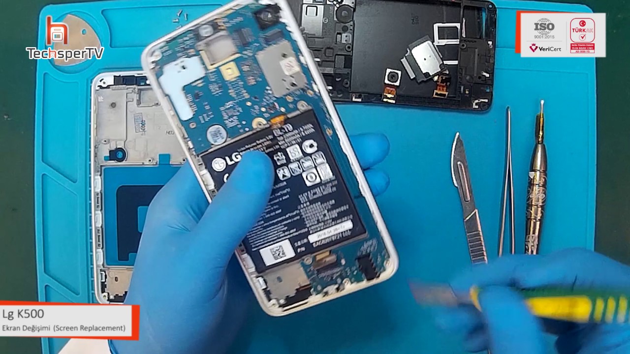 Lg K500 Ekran Değişimi / Lg K500 Screen Replacement