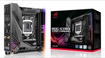 Asus ROG STRIX Z390-I mini-ITX Gaming Motherboard Unboxing and review