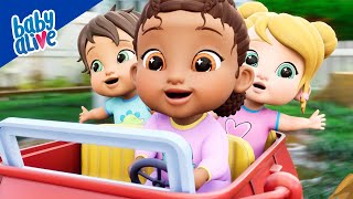 The Baby Carwash  BRAND NEW Baby Alive Official Episode  Family Kids Cartoons