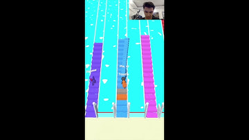 Bridge Race Gameplay Walkthrough iOS, Android Part 4 #Shorts