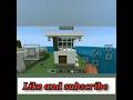 Minecraft Small Model House 🏡 #shorts #viralvideos #gaming #viral