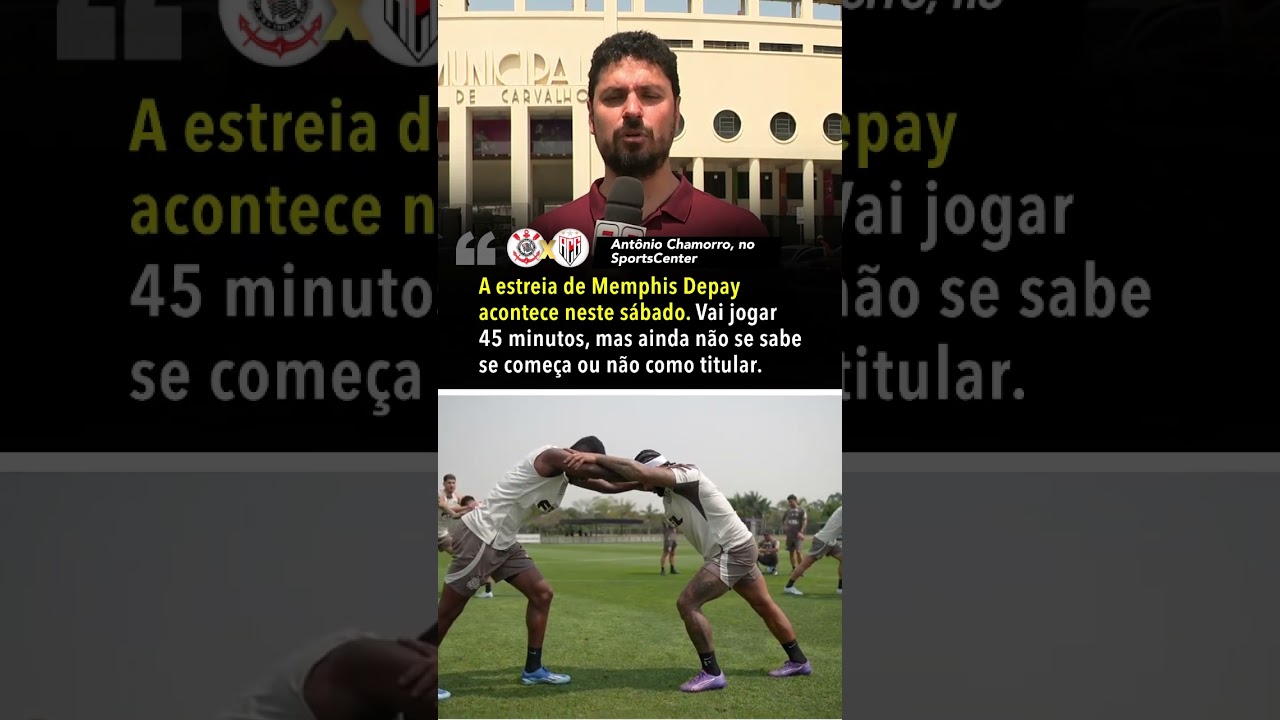 MEMPHIS DEPAY VAI ESTREAR PELO CORINTHIANS 🔥 #shorts