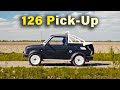 Ten fiat 126p pickup to pomnik polskiego tuningu  motobieda