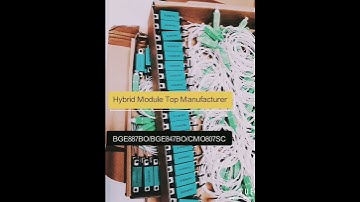 NXP BGE887BO/BGE847BO can replaced by CMO807SC?