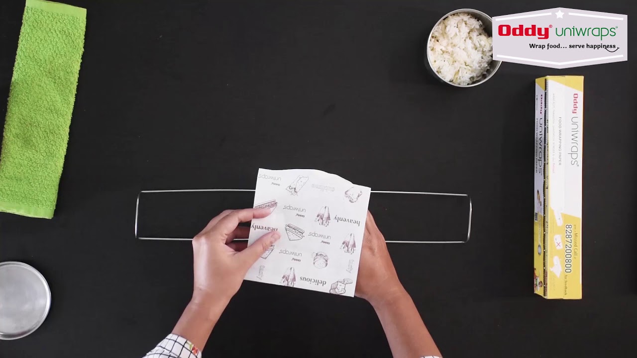 Food Wrapping Paper | Tifin | Oddy Uniwraps