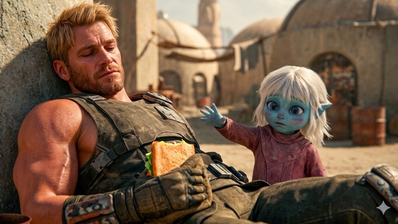 Ein Mensch ertappte ein außerirdisches Mädchen beim Stehlen seines Essens – doch ihre Geschichte....