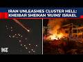 Iran Unleashes Kheibar Sheikan: Cluster Bombs Set Tel Aviv On 'Fire' | 21st Wave Of 'True Promise 4'