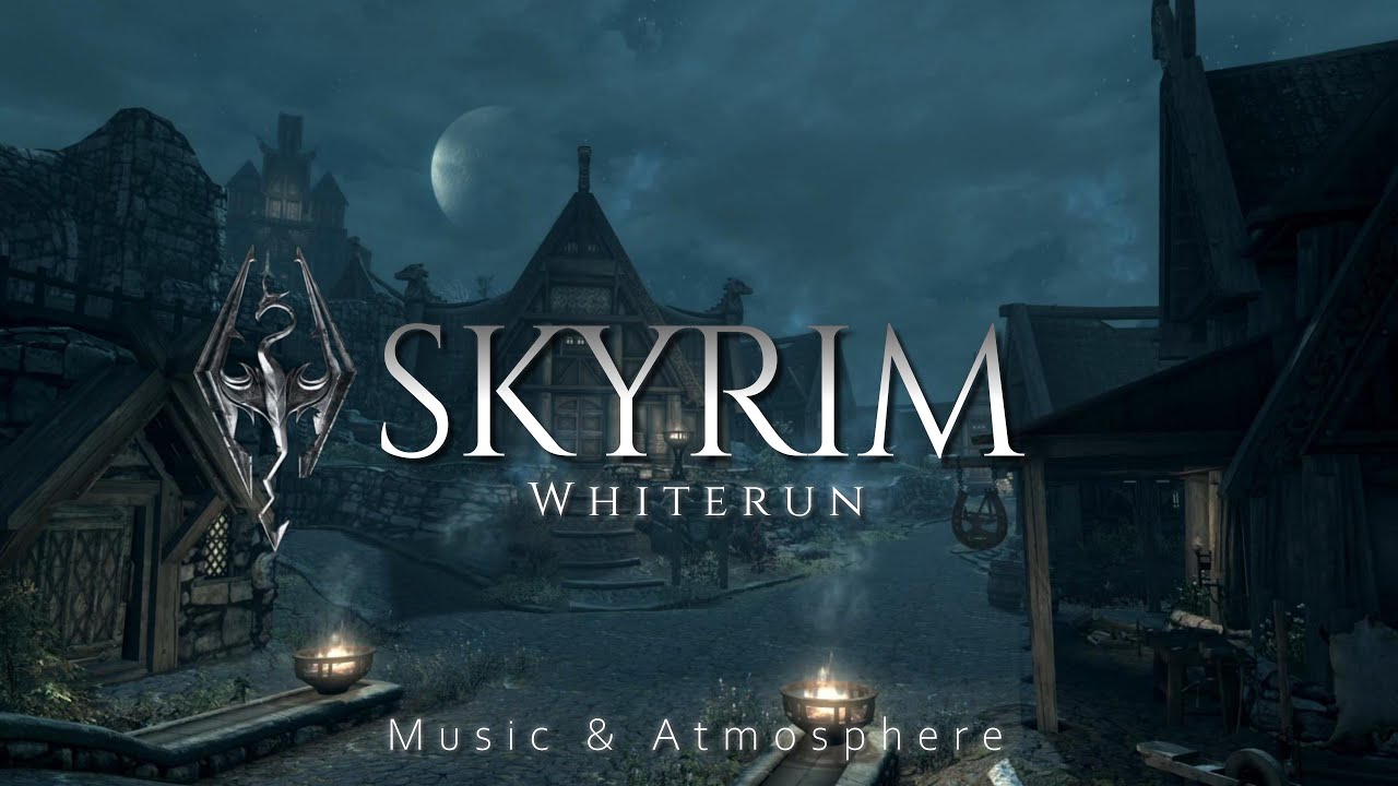 SKYRIM - Whiterun | Relaxing Music Atmosphere