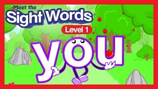 Meet the Sight Words Level 1 - 'you'