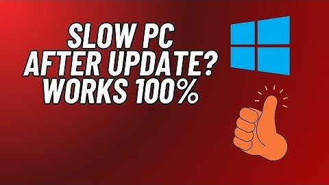Fix Windows 10/11 Lagging/Slow Problem 2024