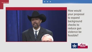 Michael Cooper talks about expanding background checks as a solution to reduce gun violence | KVUE