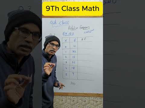 9Th Class Chapter 13 || Relative Frequency