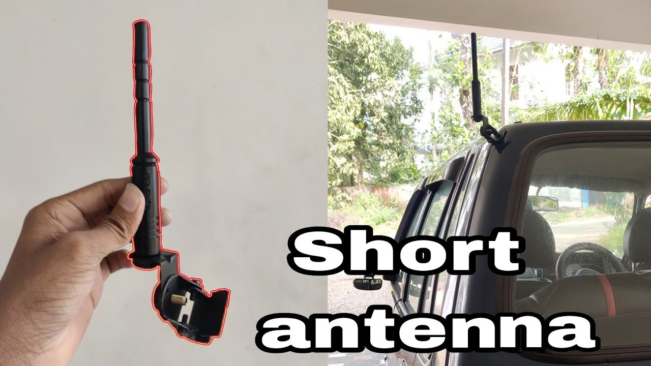 Short antenna installation 😎 Malayalam ms800 malayalam YouTube