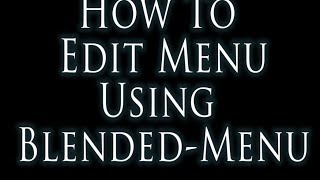 How To Use Menu Generator To Create Website Menu Content