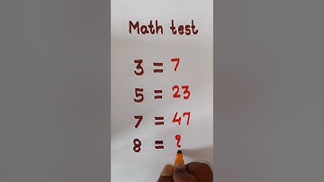 Math quiz | math puzzle | Brain Test #mathquiz #mathpuzzle #shorts