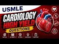 USMLE STEP 1 CARDIOVASCULAR RANDOM 10 Q 🫀 || PART 1 EASY EXPLAIN ✍️⏳✅