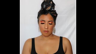 FIRE MAKEUP LOOK