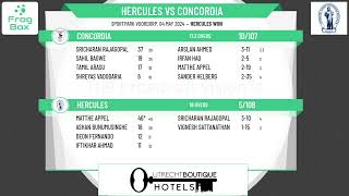 USV Hercules v Concordia - Eerste Klasse T20