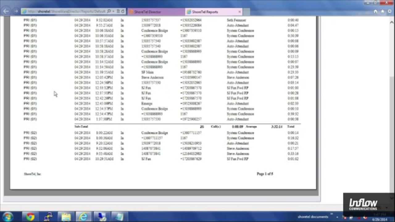 Shoretel Trunk Test Tool